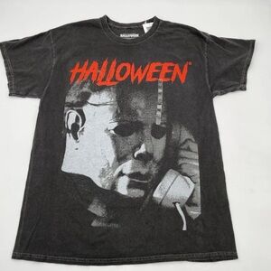 John Carpenter's Halloween Horror Movie Michael Myers Graphic Tee T-Shirt -‎ M